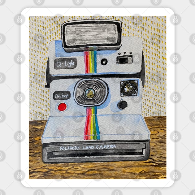 Polaroid Land Camera Sticker by KEOE